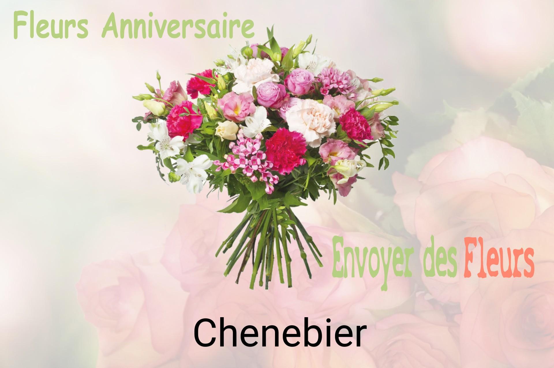 Bouquet de fleurs d’anniversaire livré à Chenebier